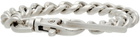 Martine Ali Silver Sandy Curb Bracelet