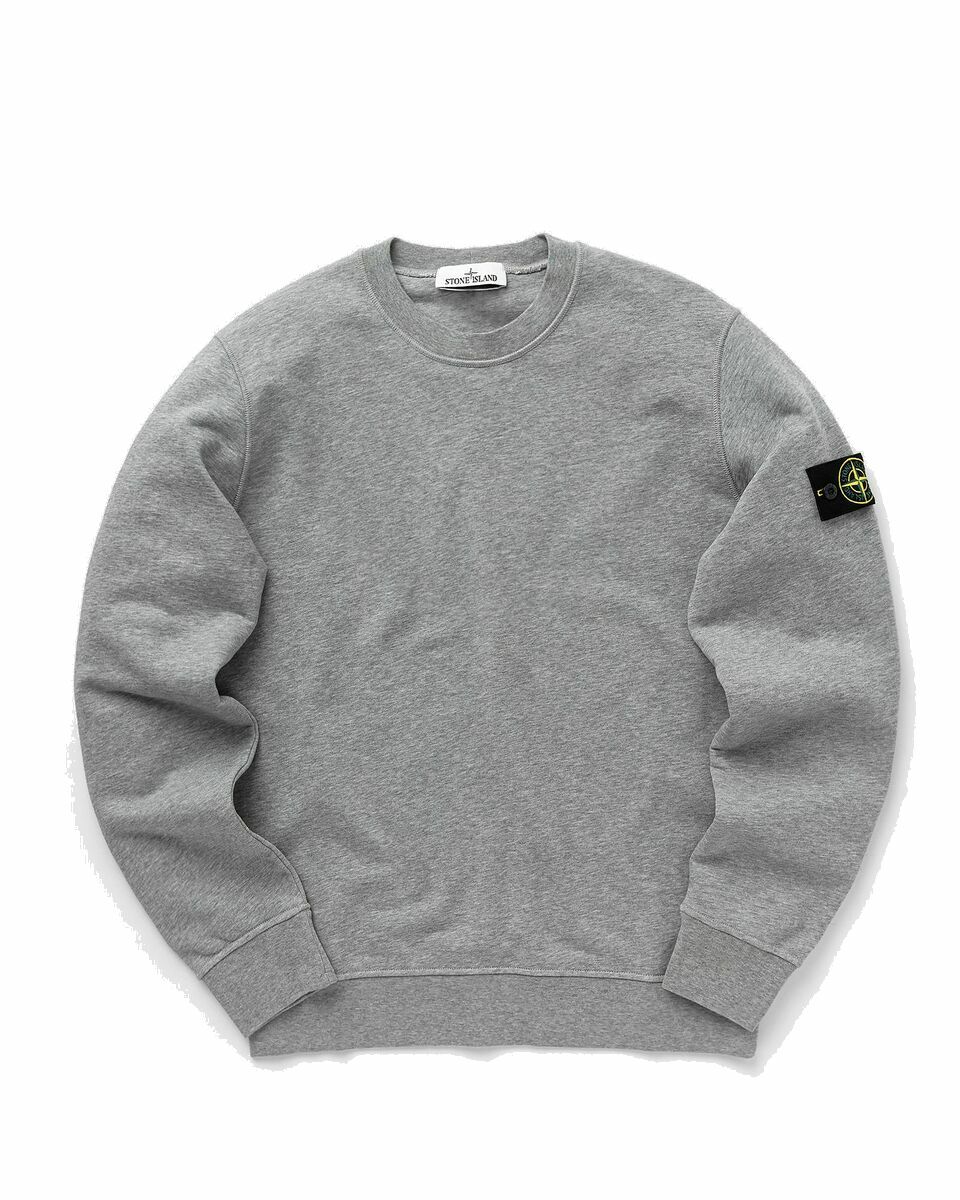 Photo: Stone Island Sweat Shirt Grey - Mens - Sweatshirts