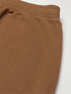 SSAM - Recycled Cotton and Cashmere-Blend Jersey Sweatpants - Brown