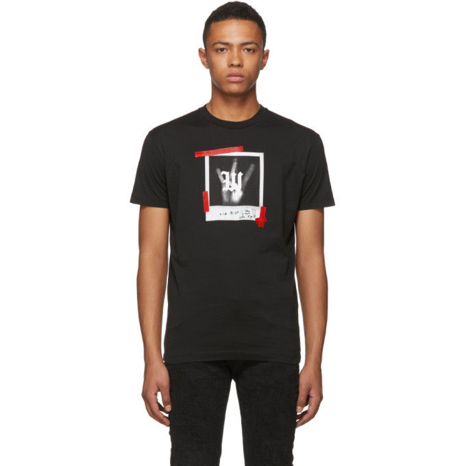 Photo: Dsquared2 Black Polaroid T-Shirt