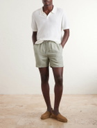 Onia - Straight-Leg Linen and Lyocell-Blend Shorts - Green