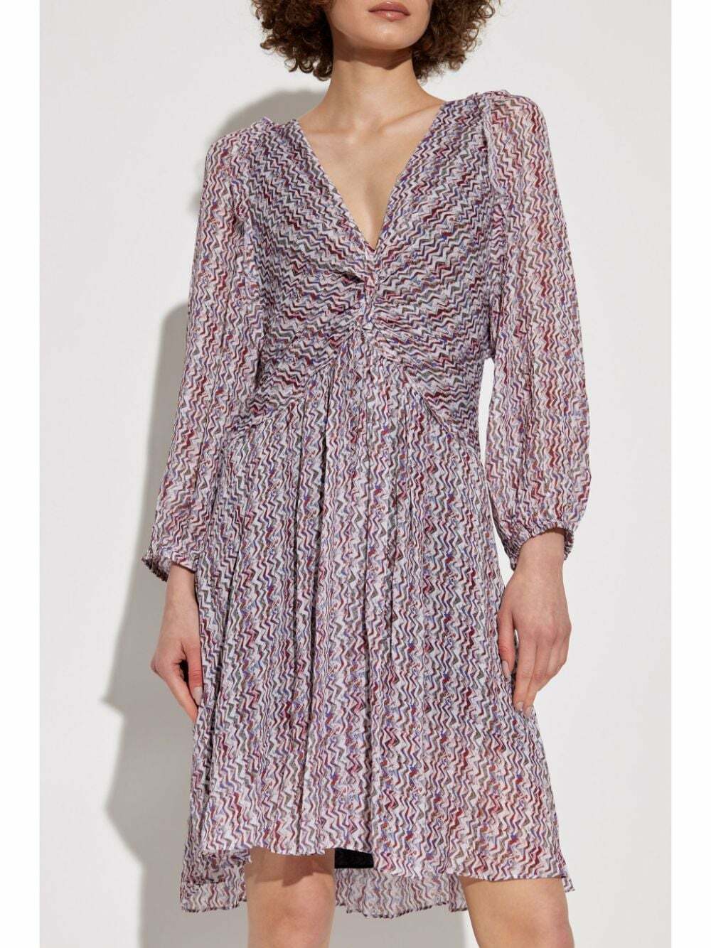Haut Court En Lin Blanc & Rouge IRO – Taille XS/34 – Neuf Avec étiquettes