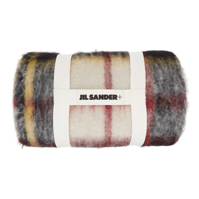 Photo: Jil Sanderand Multicolor Mohair and Wool Blanket