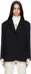 Kijun Black Oversized Blazer