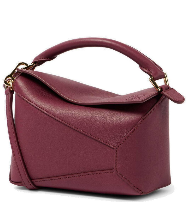 Photo: Loewe Puzzle Mini leather shoulder bag