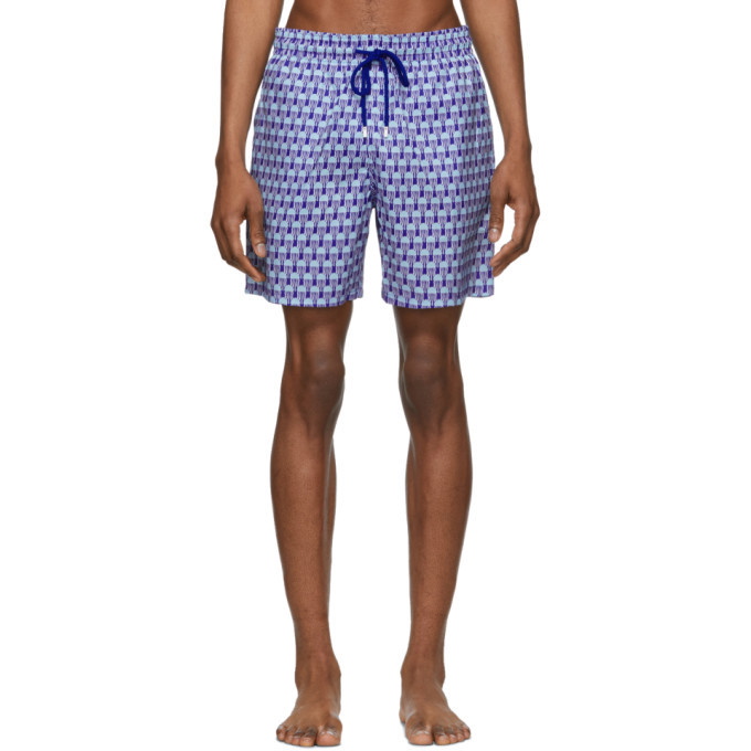 Photo: Vilebrequin Blue Istanbul Mahina Swim Shorts