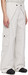 A-COLD-WALL* Off-White Overlay Cargo Pants