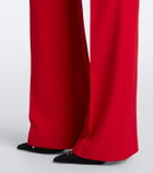 McQueen Crêpe bootcut pants