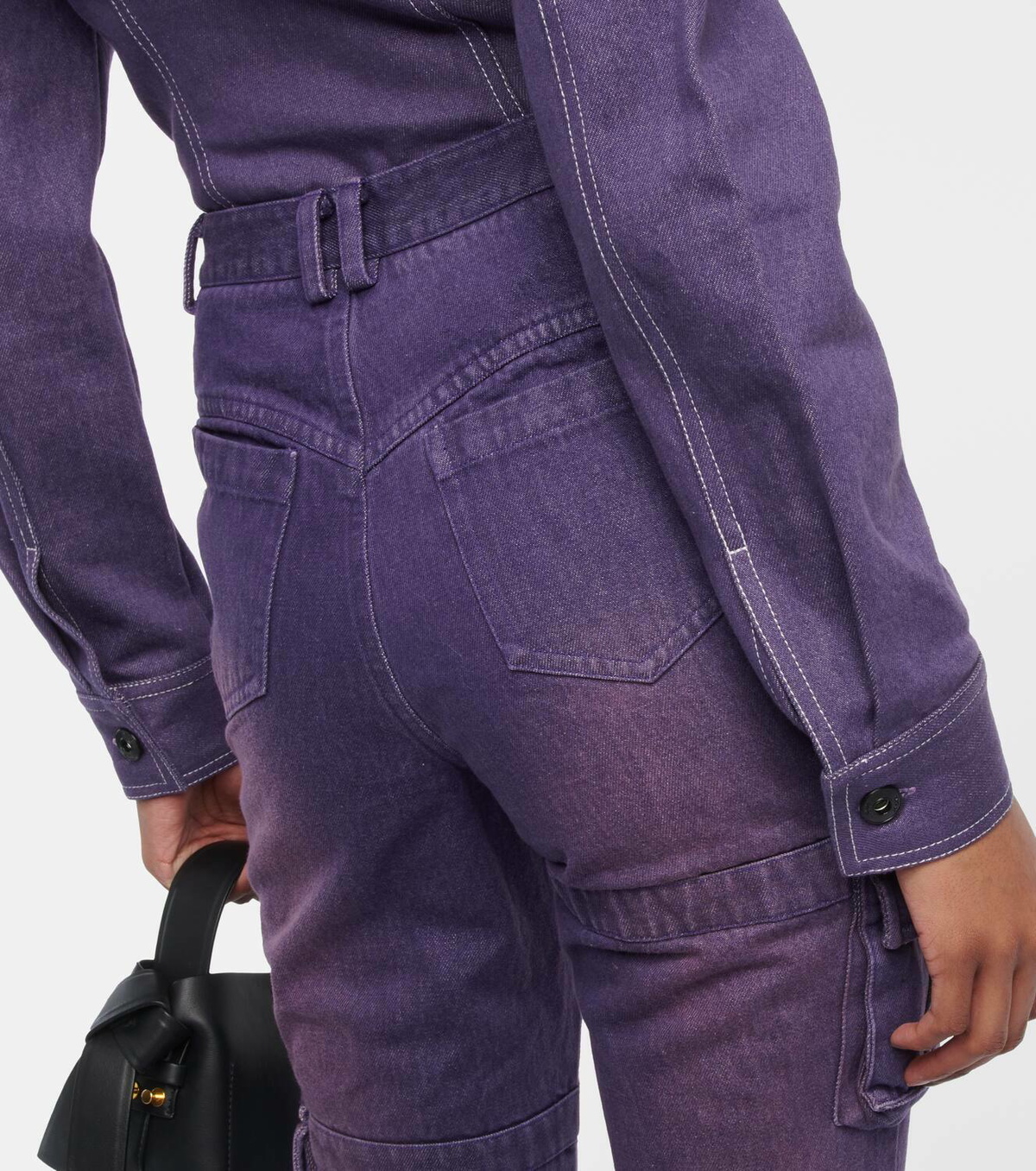 Didu Gathered flared jeans