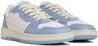 Axel Arigato White & Blue Dice Lo Sneakers