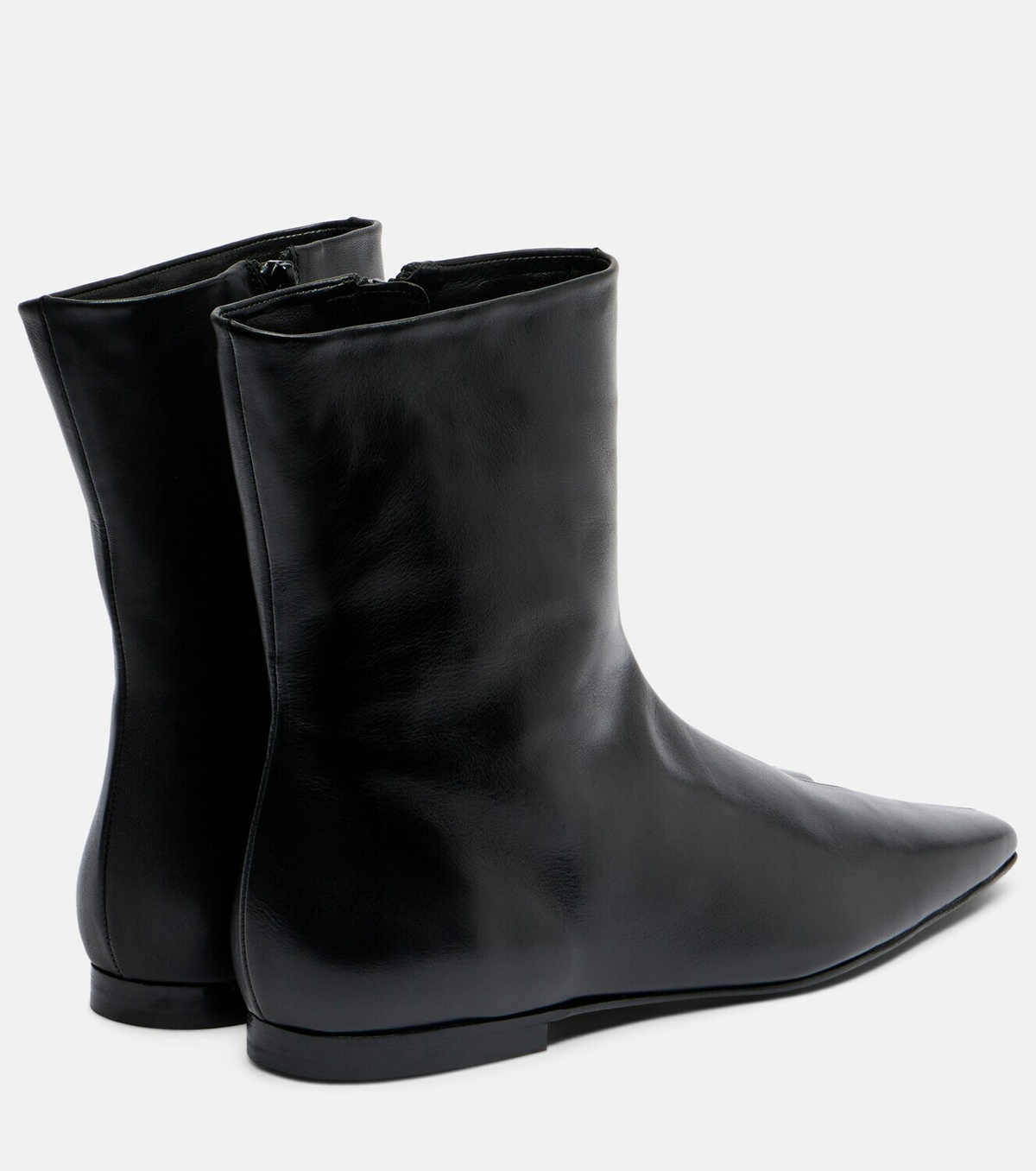 Toteme Leather ankle boots
