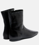 Toteme Leather ankle boots