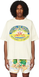 Rhude Off-White 'Hotel de Rhude' T-Shirt