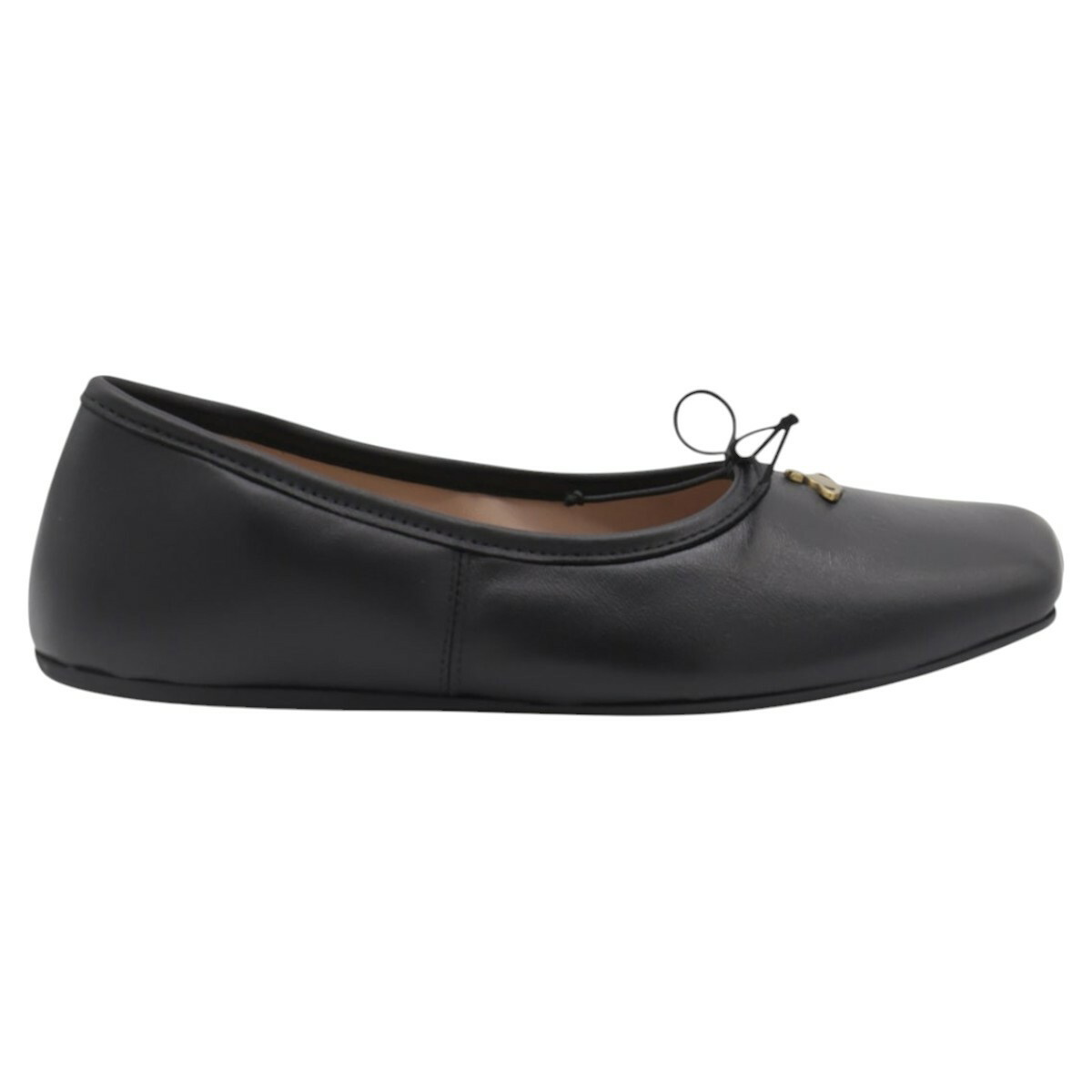Vivienne Westwood Black & White Animal Gym Bar Ballerina