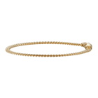 Tom Wood Gold Curb Chain M Bracelet