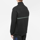 Butter Goods Men's Mesh Fleece 1/4 Zip Sweat in Black