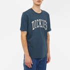Dickies Men's Aitkin College Logo T-Shirt in Airforce Blue