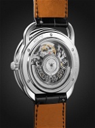 Hermès Timepieces - Arceau Squelette Automatic 40mm Stainless Steel and Alligator Watch, Ref. No. W055537WW00