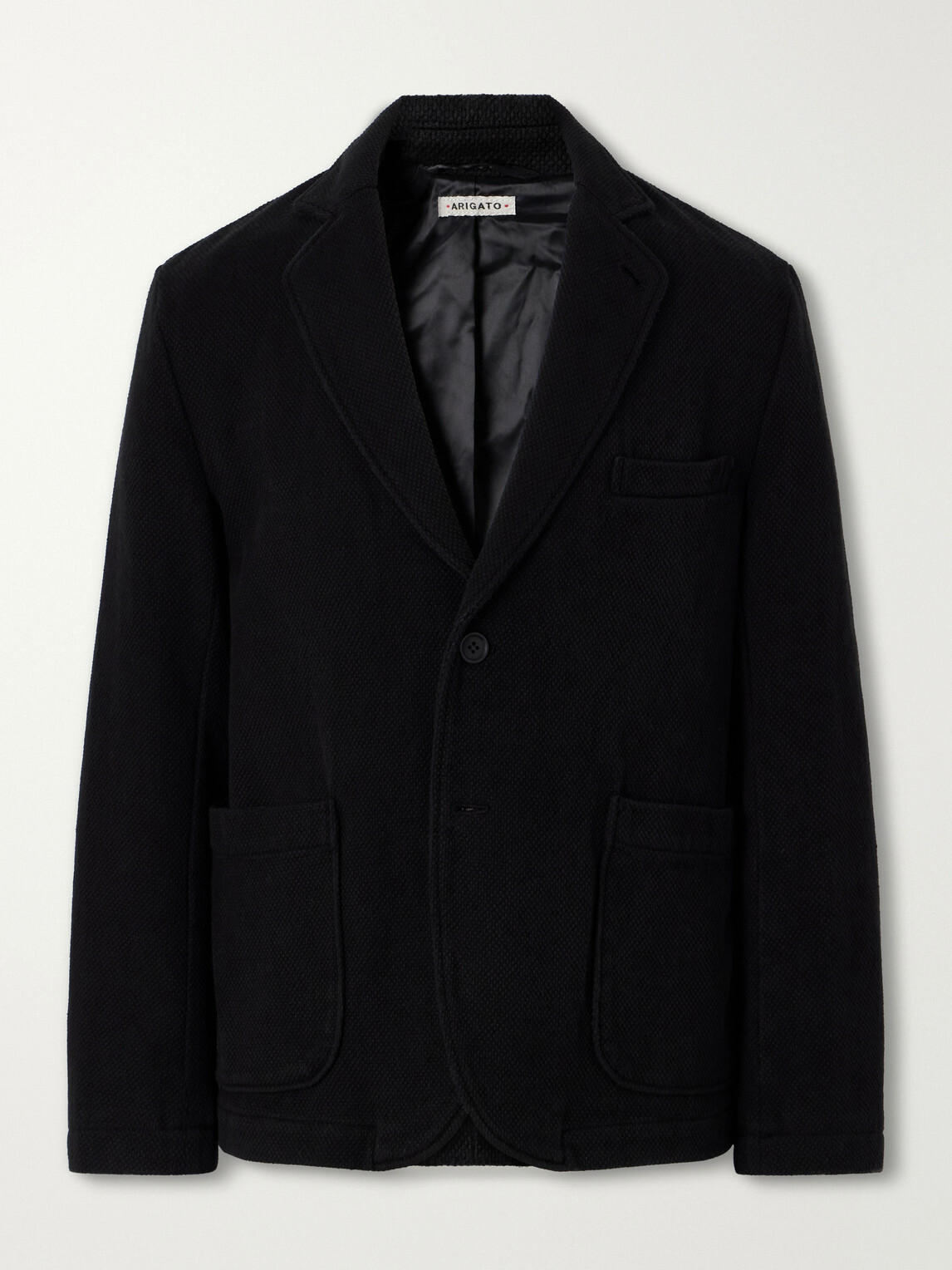 Blue Blue Japan - Cotton-Sashiko Suit Jacket - Black