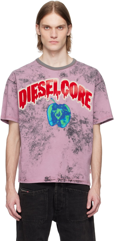 Photo: Diesel Pink T-Boxt-R9 T-shirt