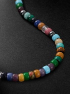 Carolina Bucci - Moonbow 18-Karat Gold Multi-Stone Beaded Necklace