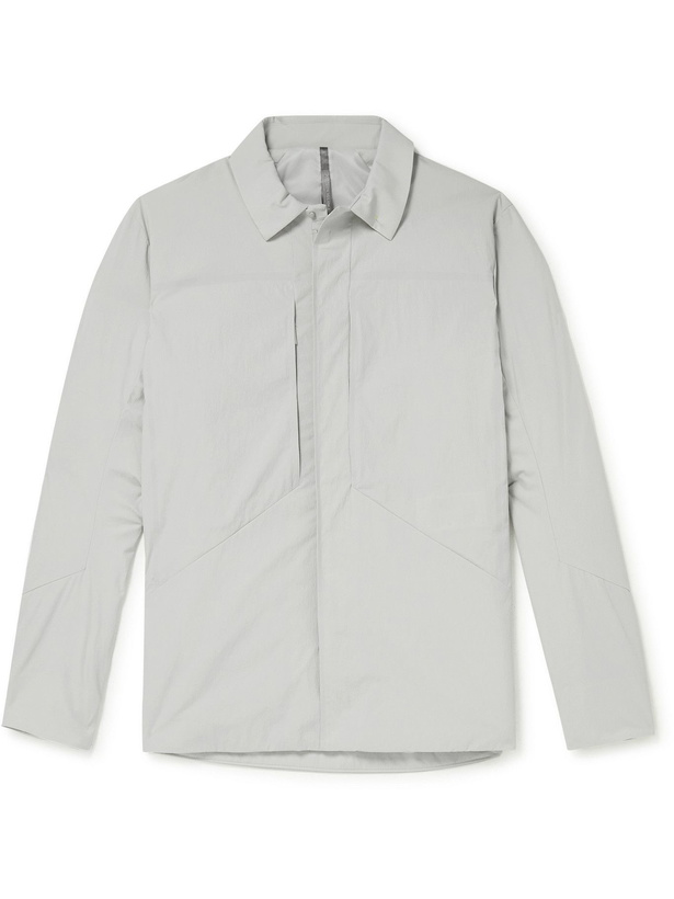 Photo: Veilance - Mionn Padded TerraTex Overshirt - Gray