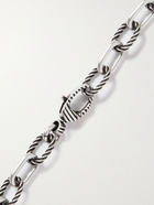 GUCCI - Burnished Sterling Silver Bracelet - Silver