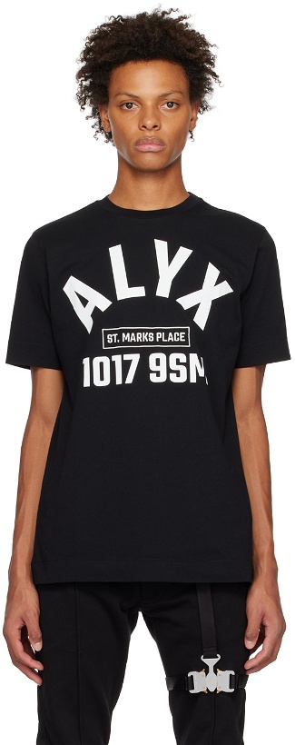 Photo: 1017 ALYX 9SM Black Arch T-Shirt