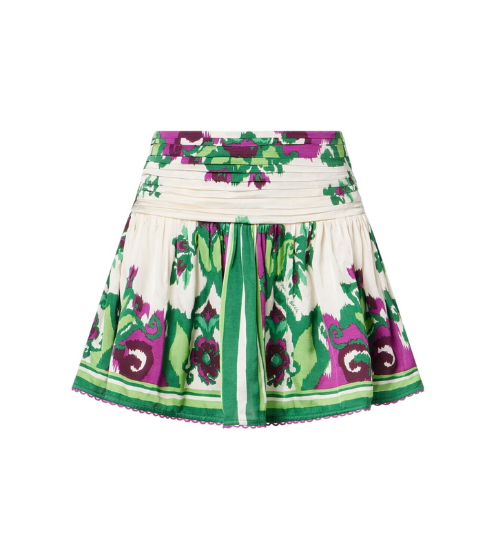 Photo: Poupette St Barth Colleen floral miniskirt