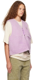 Acne Studios Purple Faded Vest