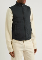 Herno Ecoage Padded Nylon Gilet Navy