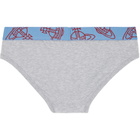 Vivienne Westwood Three-Pack Multicolor Slip Band Briefs