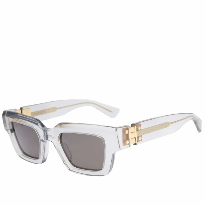 Photo: Bottega Veneta Eyewear Men's BV1230S Sunglasses in Crystal Grey