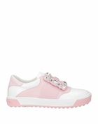 Roger Vivier Womens Sneakers in Pink