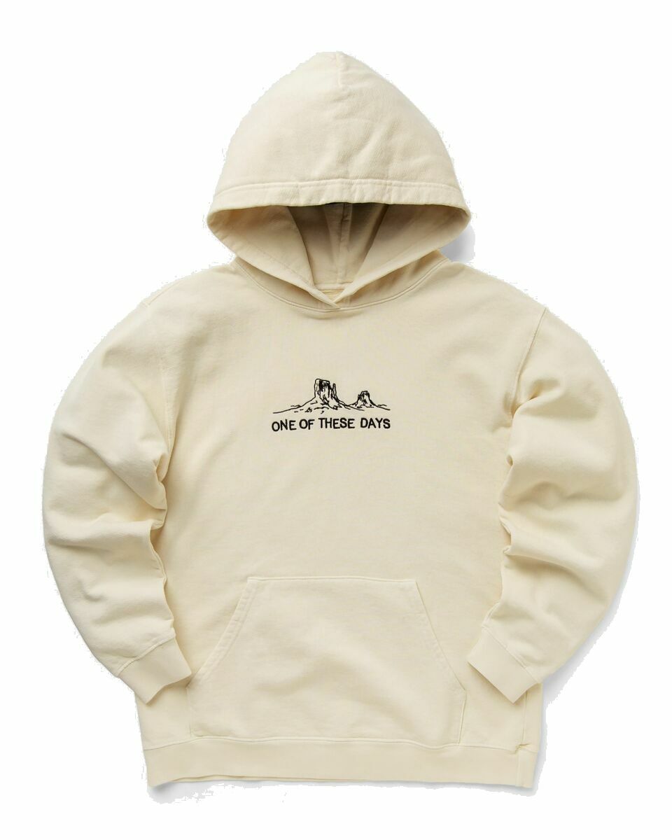 Photo: One Of These Days Counting Every Second Hoodie Beige - Mens - Hoodies
