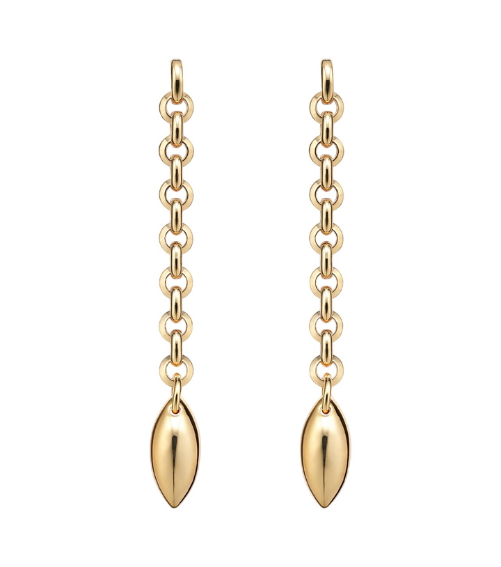 Photo: Jennifer Fisher 14kt gold-plated drop earrings