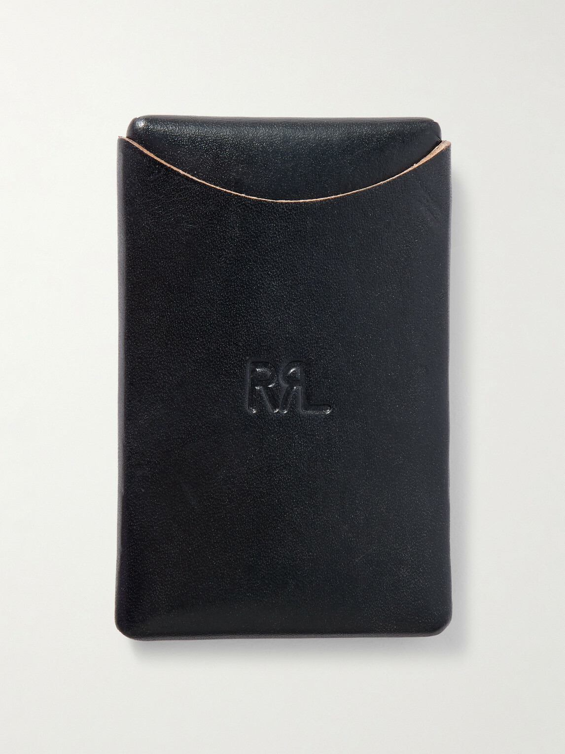 RRL - Logo-Debossed Leather Cardholder