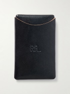 RRL - Logo-Debossed Leather Cardholder
