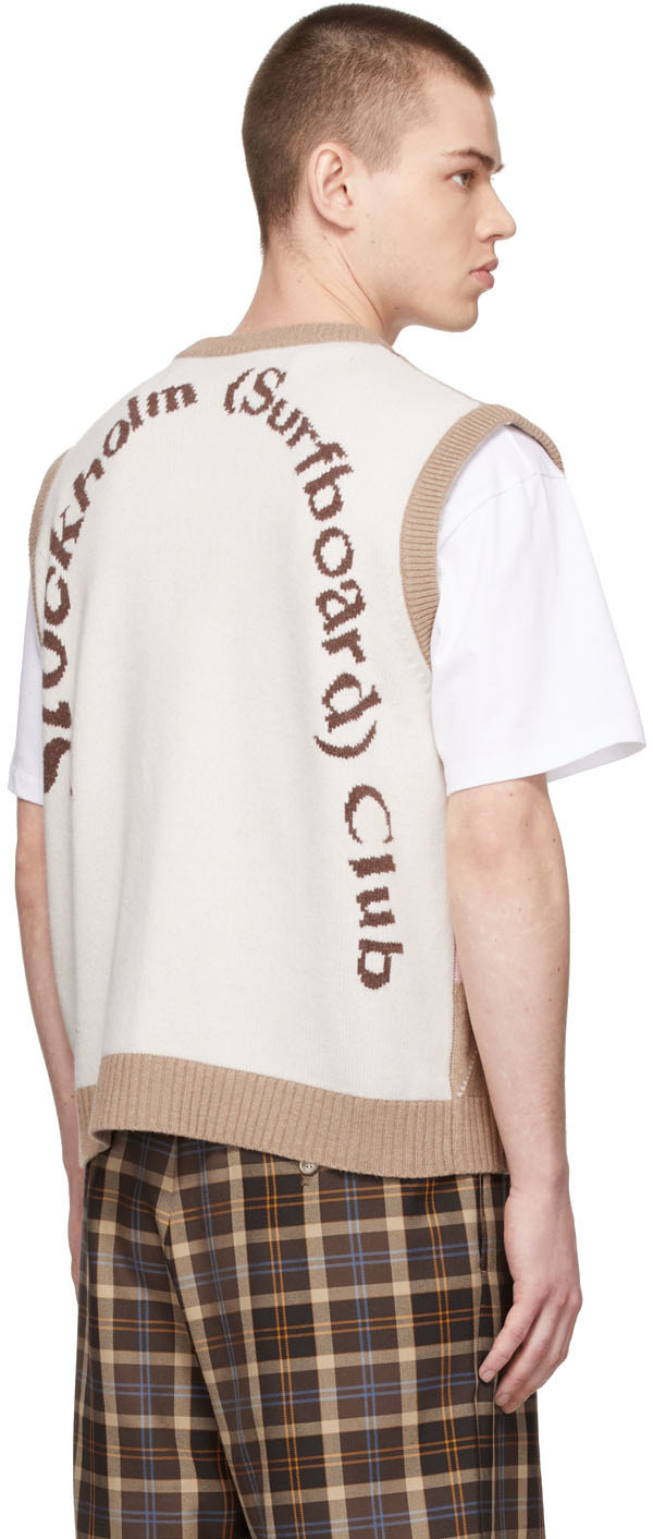 STOCKHOLM SURFBOARD CLUB KNIT VEST Lサイズ | ochge.org