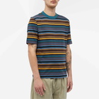 Paul Smith Men's Stripe T-Shirt in Brown