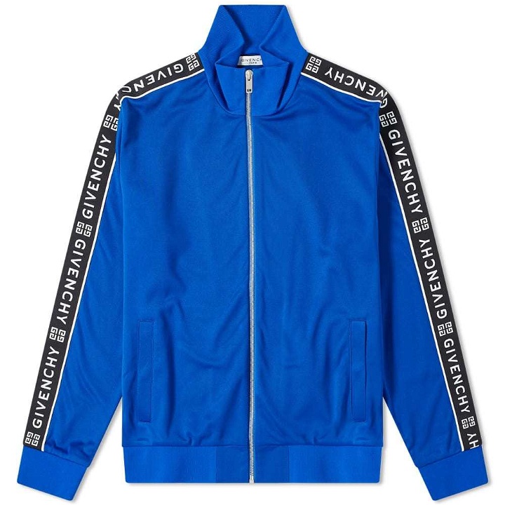 Photo: Givenchy Taped Track Top Electric Blue