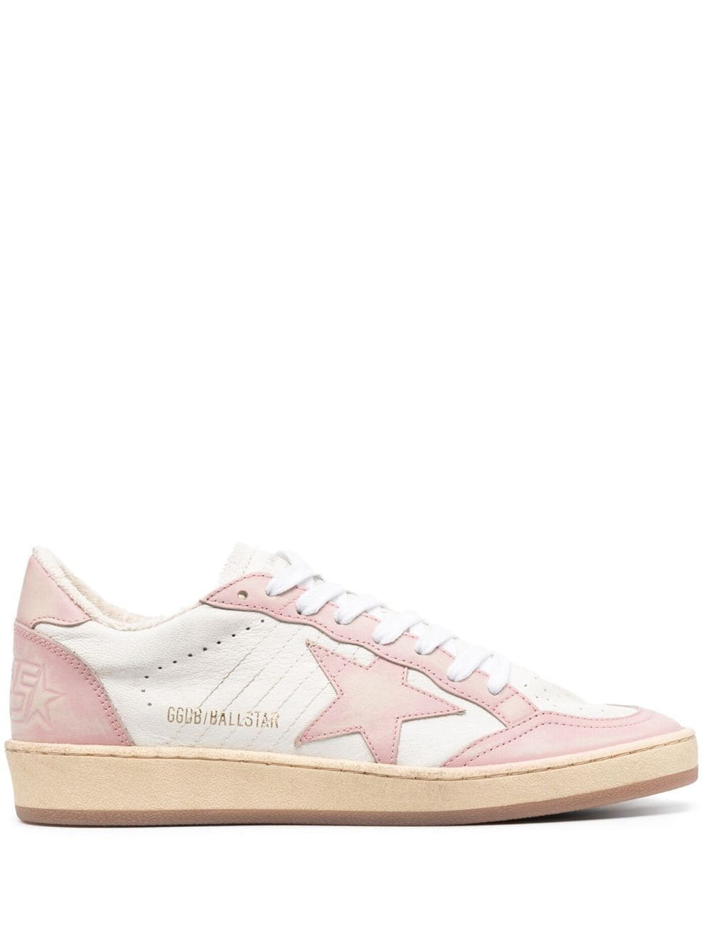 GOLDEN GOOSE - Ball Star Leather Sneakers Golden Goose Deluxe Brand