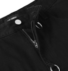 Raf Simons - Embellished Denim Jeans - Black