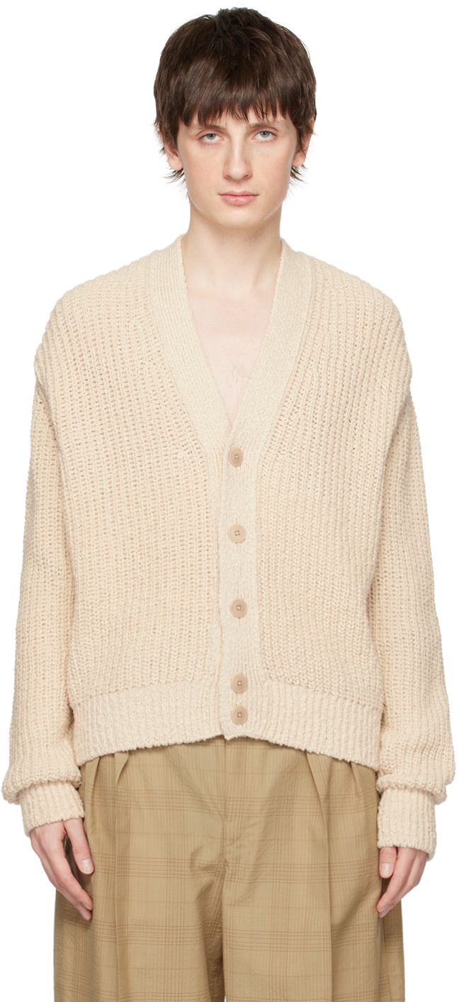 LEMAIRE Off-White Chunky Cardigan Lemaire