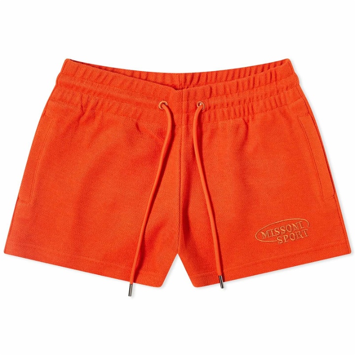 Photo: Missoni Women's Logo Shorts in Orange