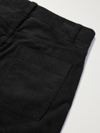 L.E.J - Cotton-Corduroy Trousers - Black