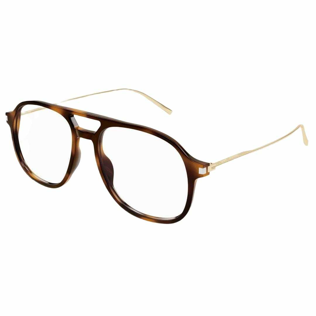 Saint Laurent Eyewear Pilot Frame Glasses