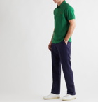Etro - Cotton-Piqué Polo Shirt - Green