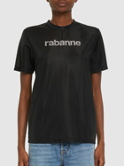 RABANNE Jersey Logo T-shirt