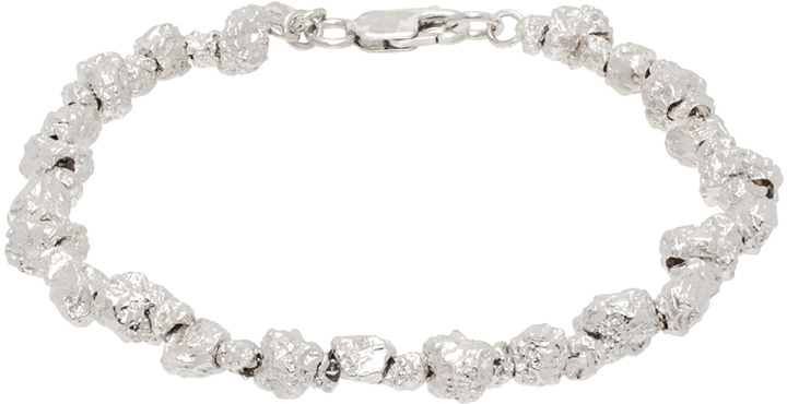 Photo: Veneda Carter SSENSE Exclusive Silver VC006 Signature Bracelet